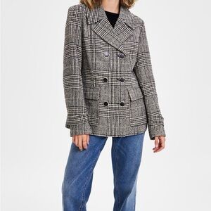 Maralyn & Me Juniors' Double-Breasted Long-Sleeve Peacoat